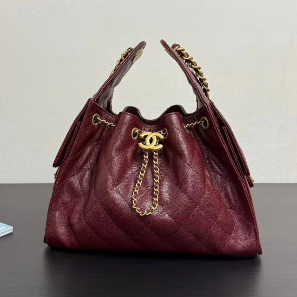 CHANEL 25 BORDEAUX